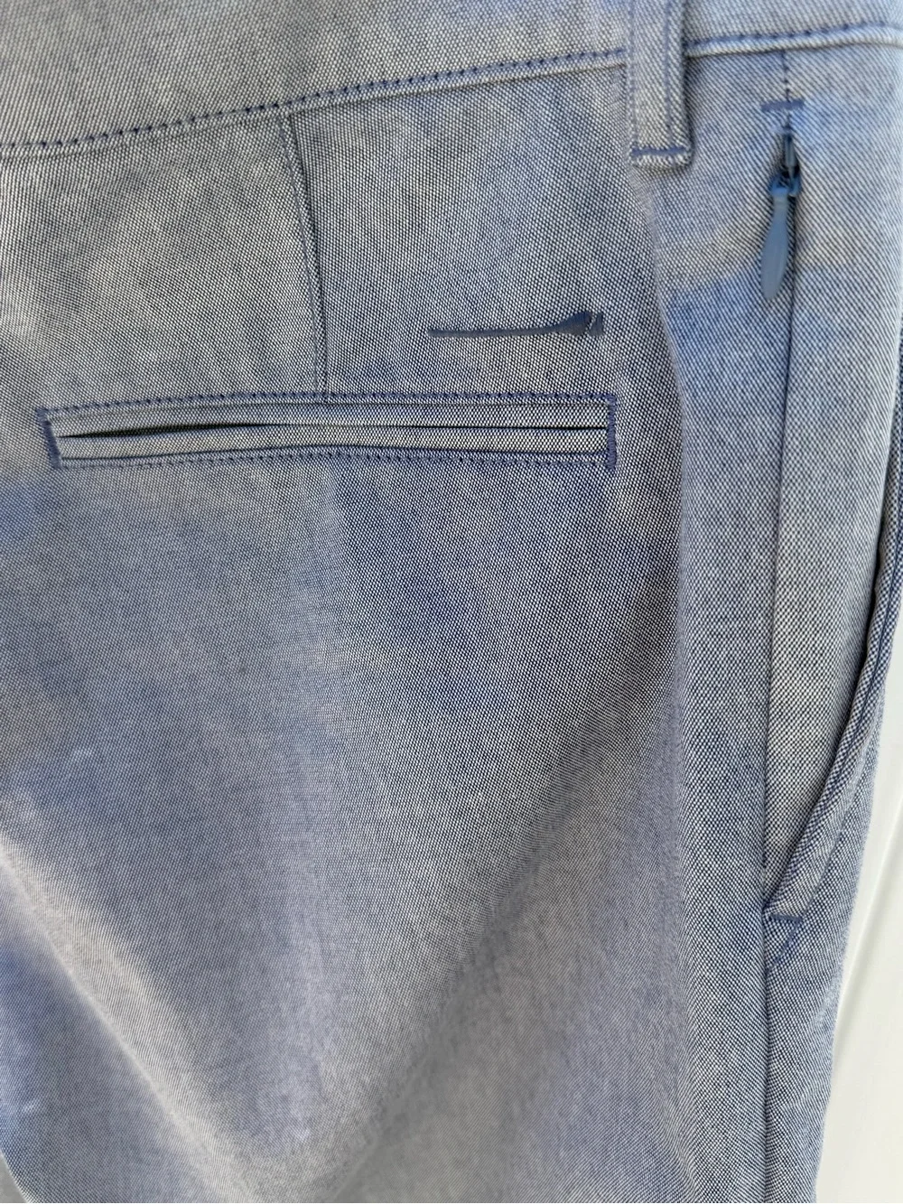 J. Crew Oxford Tech Pant Blue 484 Slim